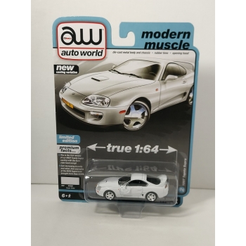 Auto World 1:64 Toyota Supra 1997 super white